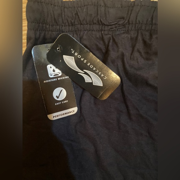 Sports active jersey shorts - black knee length - Picture 4 of 4